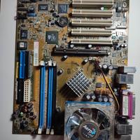 Motherboard Asus A7N8X con CPU Athlon XP 2800