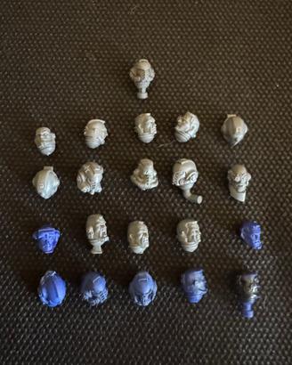 Space Marines Warhammer 40k Teste Mix Bits