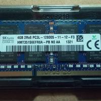 4 GB SDRAM HYNIX PC3L-12800L (1,35/1,5 V) Notebook