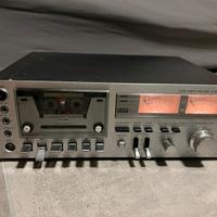 Aiwa AD-6550 piastra cassette deck 1977 circa