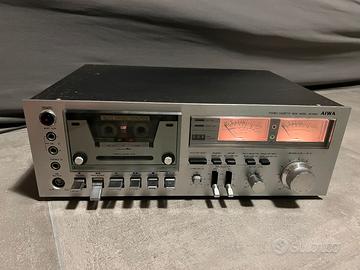 Aiwa AD-6550 piastra cassette deck 1977 circa