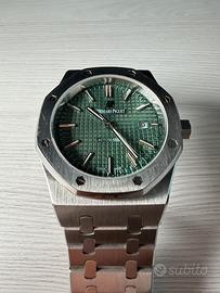 Orologio automatico stile Royal Oak Verde