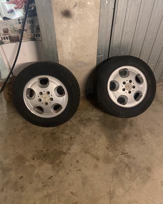 Coppia cerchi originali merceds vito 1999