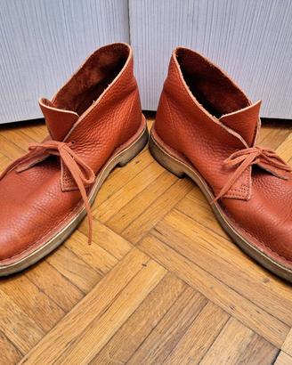 Scarpe Clarks Color Corallo Uomo (40)