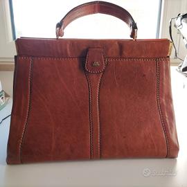 Borsa doctor bag vera pelle The Bridge vintage