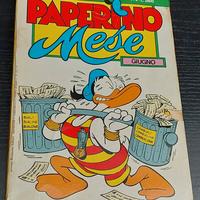 Paperino Mese n.72 Giugno 1986 fumetto vintage