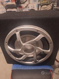 SUBWOOFER + AMPLIFICATORE MASTER AUDIO – BASSI POT