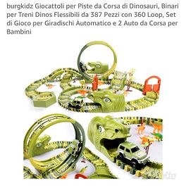 Pista da corsa di dinosauri