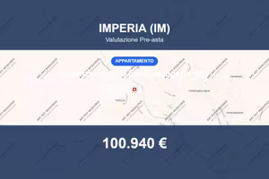 Immobile in asta di 108 m² con box auto a Imperia
