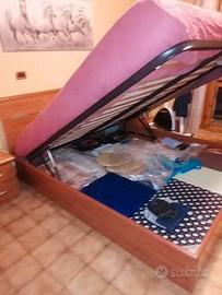 Letto contenitore più materasso