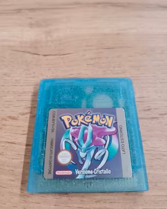 Pokémon versione Cristallo nuovo GBC ita