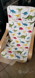 Poltroncina Ikea Poang bambino