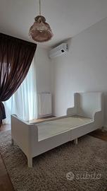 BUSUNGE Letto allungabile, bianco,80x200

