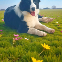 Border collie per monta