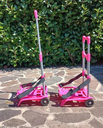 Trolley porta zaino scolastico