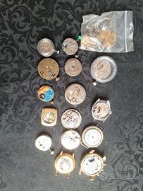 LOTTO OROLOGI MOVIMENTI DA TESTARE 