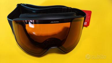 Maschera da sci Alpina, VENET BLACK MATT NUOVA SIZ