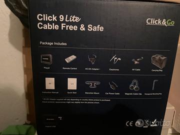 Lettore dvd/televisione da auto.