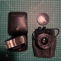 Olympus OM – Flash T20 + Zuiko 28mm f/2.8 MC