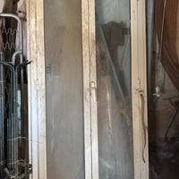 Infisso doppia anta bianco panna