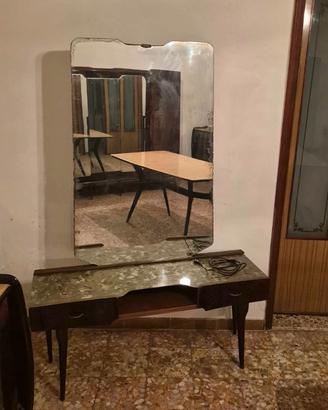 Consolle Con Specchio Vintage Anni 60 Mobile