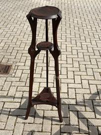 Portapiante antico Liberty in legno- Da restaurare