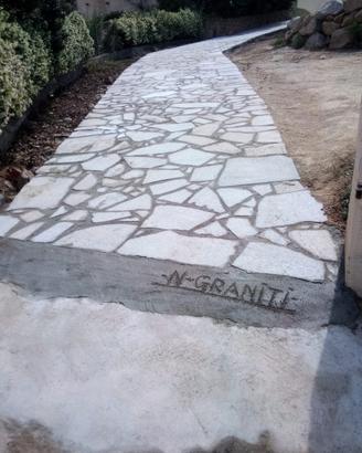 Pavimento in granito