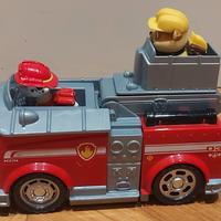 Paw Patrol camion pompieri 2 in 1 Marshall/Rubber
