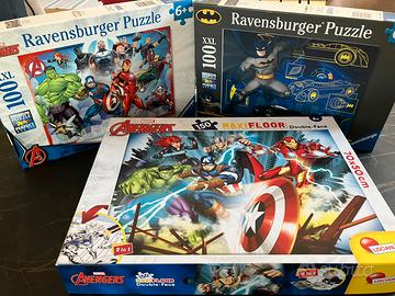 3 Puzzle - 2 Avengers + 1 Batman