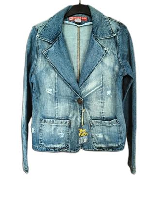 Giacca in denim donna vintage nuova 
