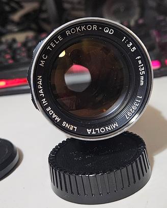 Minolta MC 135mm Tele Rokkor QD f/3.5 TOP