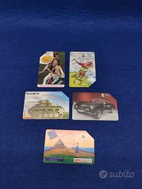 schede telefoniche a tiratura molto limitata 