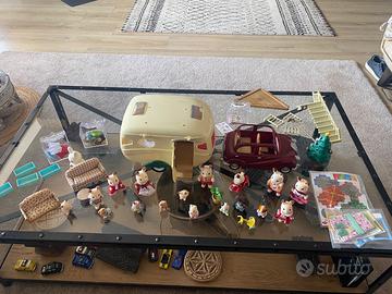 Sylvanian Families roulotte più auto