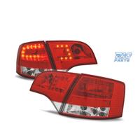 FANALI AUDI A4 B7 AVANT 05-07 LED ROSSO CROMATO