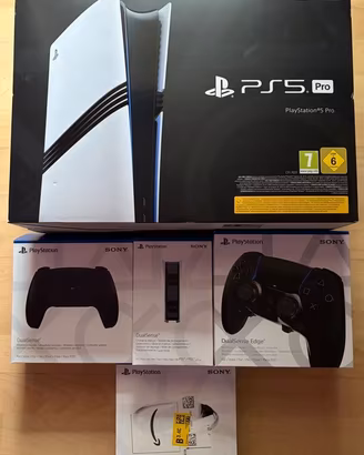 Console Sony PlayStation 5 Pro con accessori