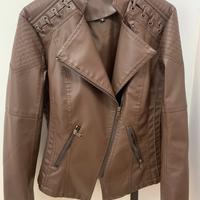 Giacca in ecopelle da donna