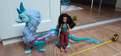 Color Splash Raya e Sisu Dragon