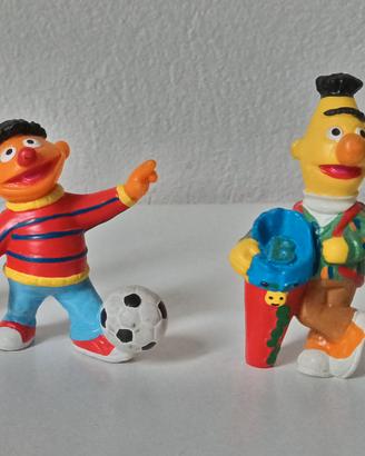 Ernest Bert Sesame Street Muppets Henson Figure