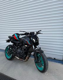 Yamaha MT-07 2024 Depo A2 scarico akrapovic