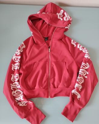 shein felpa corta ragazza 