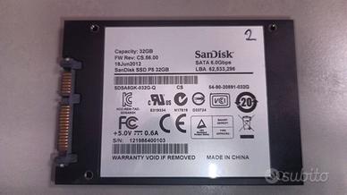 SanDisk SSD U100 32GB   codice 2