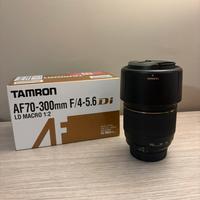 Tamron 70-300 per Nikon | Macro 1:2