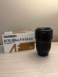 Tamron 70-300 per Nikon | Macro 1:2