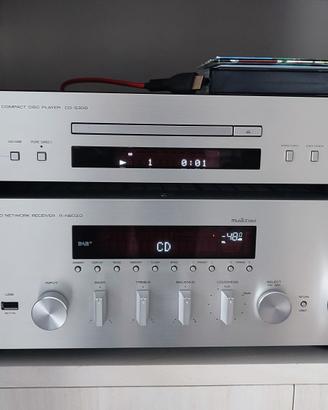Yamaha Amplificatore R-N803d e lettore CD-S300