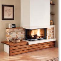 Caminetto a legna con rivestimento sconto 50%