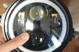 Faro led vespa