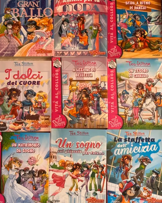Libri Tea Stilton e Geronimo Stilton