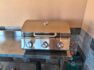 BARBECUE - NUOVISSIMO - TUTTO IN ACCIAIO INOX
