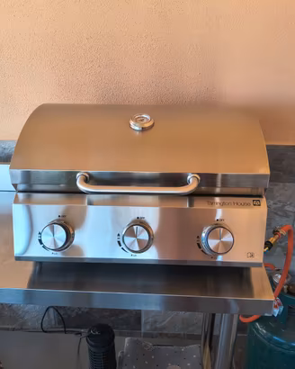 BARBECUE - NUOVISSIMO - TUTTO IN ACCIAIO INOX