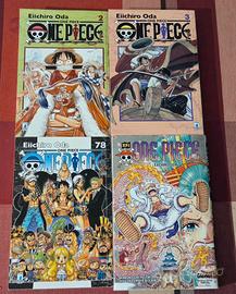 Lotto manga One Piece con variant